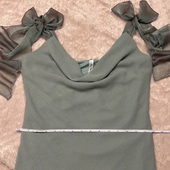 LUCY IN THE SKY Marie Chiffon Slip Dress - Picture 13 of 15